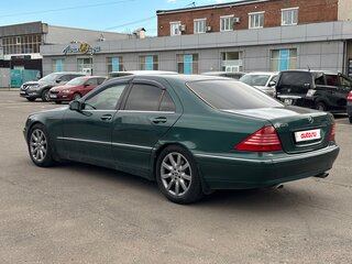 1999 Mercedes-Benz S-Класс 320 IV (W220), зелёный, 555000 рублей, вид 2