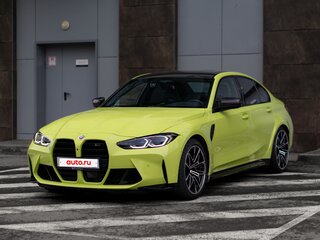 2022 BMW M3 Competition Package VI (G80), жёлтый, 9300000 рублей, вид 1