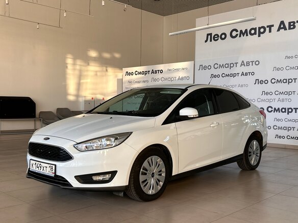 2017 Ford Focus III Рестайлинг, белый, 1249000 рублей