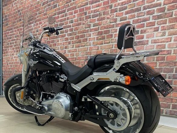 2018 Harley-Davidson Fat Boy, чёрный, 2200000 рублей - вид 5