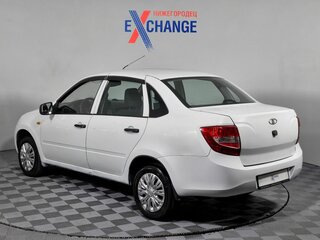 2014 Lada (ВАЗ) Granta I, белый, 299000 рублей, вид 4