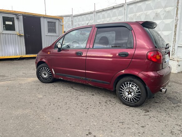 2008 Daewoo Matiz I Рестайлинг, красный, 180000 рублей - вид 3