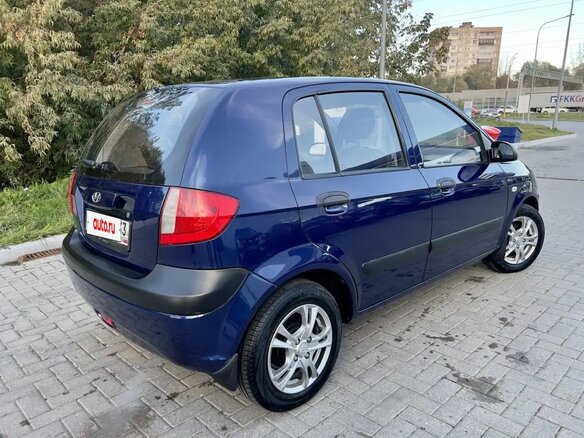 2008 Hyundai Getz I Рестайлинг, синий - вид 5