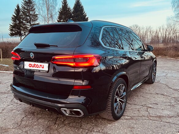 2019 BMW X5 30d IV (G05/G18), чёрный, 7250000 рублей - вид 6
