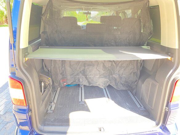 2008 Volkswagen Multivan T5, синий, 2295000 рублей - вид 13