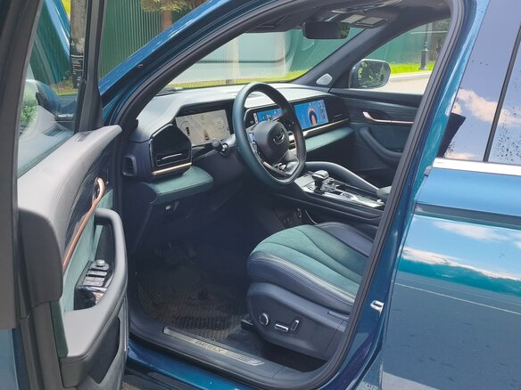 2023 Geely Monjaro (Xingyue L) I, синий, 3200000 рублей - вид 8