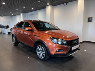 2018 Lada (ВАЗ) Vesta Cross I, оранжевый, 1150000 рублей, вид 1