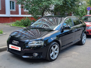 2010 Audi A3 II (8P) Рестайлинг 2, чёрный, 1000000 рублей, вид 4