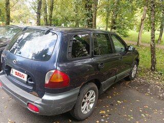 2004 Hyundai Santa Fe I, синий, 260000 рублей, вид 3