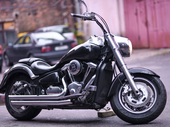 2005 Kawasaki VN2000 Vulcan, чёрный, 750000 рублей - вид 8