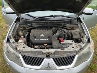 2008 Mitsubishi Outlander II, серебристый, 1250000 рублей, вид 5