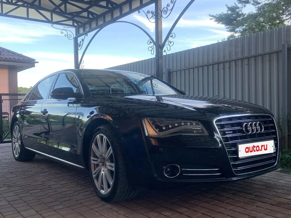 2011 Audi A8 Long III (D4), чёрный, 1999000 рублей - вид 7