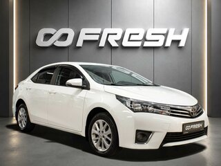 2014 Toyota Corolla XI (E160, E170, E180), белый, 999000 рублей, вид 1