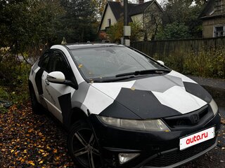 2007 Honda Civic VIII, белый, 350000 рублей, вид 3