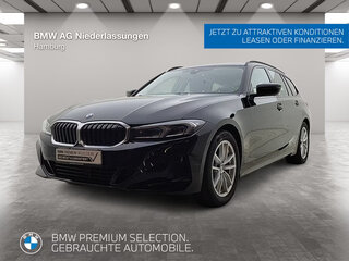 2024 BMW 3 серии 318d VII (G2x) Рестайлинг, синий, 4090460 рублей, вид 3