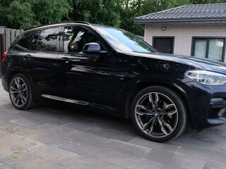 2021 BMW X3 M40i III (G01), чёрный, 6500000 рублей, вид 4