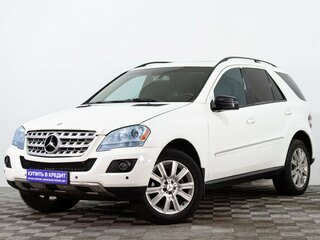 2009 Mercedes-Benz M-Класс 350 II (W164) Рестайлинг, белый, 1399000 рублей, вид 3
