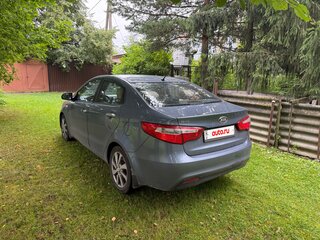 2012 Kia Rio 4-speed III, голубой, 1050000 рублей, вид 5