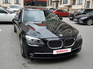 2011 BMW 7 серии Long 750Li xDrive V (F01/F02/F04), чёрный, 1250000 рублей, вид 4
