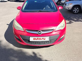 2013 Opel Astra J Рестайлинг, красный, 450000 рублей, вид 1