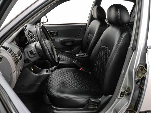 2008 Hyundai Accent ТагАЗ II, серебристый - вид 7