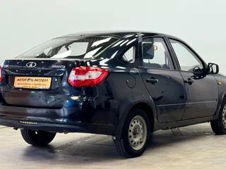 2014 Lada (ВАЗ) Granta I, чёрный, 233000 рублей, вид 4