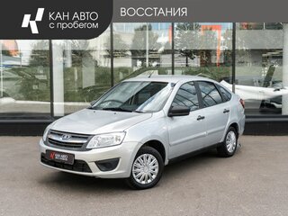2018 Lada (ВАЗ) Granta I, серебристый, 402100 рублей, вид 1
