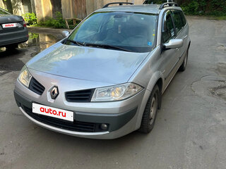 2007 Renault Megane II Рестайлинг, серебристый, 520000 рублей, вид 1