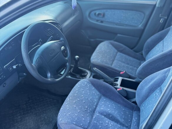 2005 Kia Spectra I Рестайлинг 2, серый, 235000 рублей - вид 16