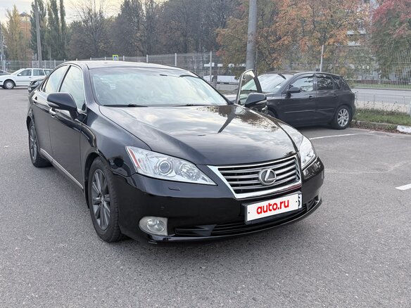 2010 Lexus ES 350 V Рестайлинг, чёрный, 1300000 рублей - вид 1