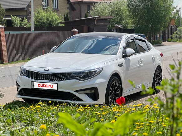 2019 Kia Optima IV Рестайлинг, белый - вид 9