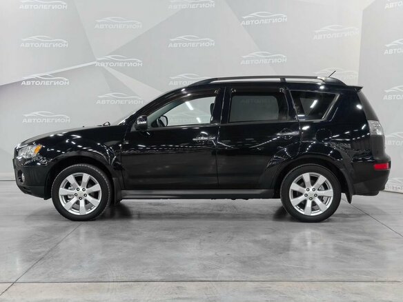2012 Mitsubishi Outlander II Рестайлинг, чёрный, 1430000 рублей - вид 1