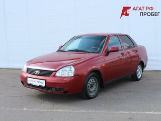 2008 Lada (ВАЗ) Priora I, красный, 300000 рублей, вид 1