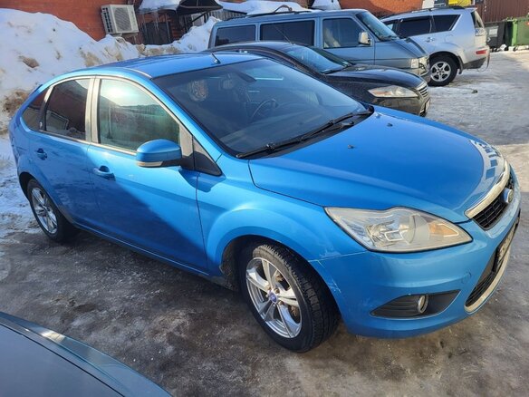 2008 Ford Focus II Рестайлинг, синий, 400000 рублей - вид 1