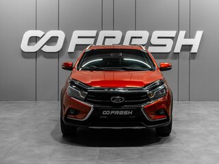2018 Lada (ВАЗ) Vesta SW Cross I, красный, 990000 рублей, вид 3