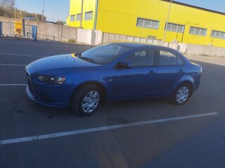 2011 Mitsubishi Lancer X Рестайлинг, синий, 735000 рублей, вид 2