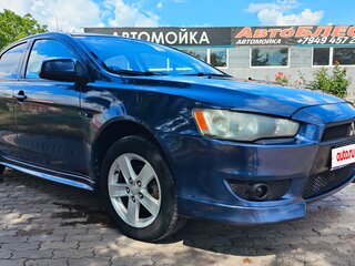 2008 Mitsubishi Lancer X, синий, 1000000 рублей, вид 5