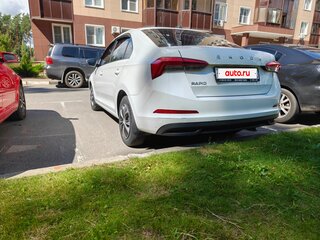2021 Skoda Rapid II, белый, 990000 рублей, вид 5