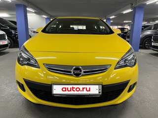 2012 Opel Astra GTC J Рестайлинг, жёлтый, 795000 рублей, вид 2
