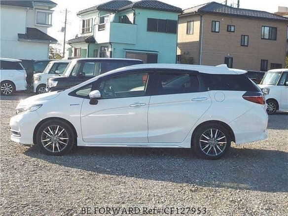 2021 Honda Shuttle II Рестайлинг, белый, 1240000 рублей - вид 3