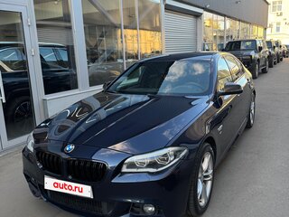 2014 BMW 5 серии 528i xDrive VI (F10/F11/F07) Рестайлинг, синий, 2500000 рублей, вид 1
