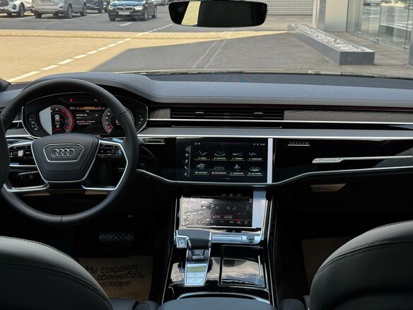 2025 Audi A8 Long 55 TFSI IV (D5) Рестайлинг, чёрный, 20000000 рублей - вид 7