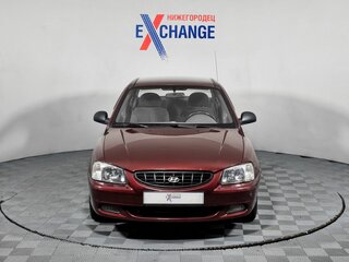 2008 Hyundai Accent ТагАЗ II, красный, 324000 рублей, вид 2