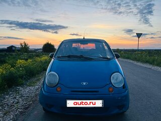 2008 Daewoo Matiz I Рестайлинг, синий, 120000 рублей, вид 2