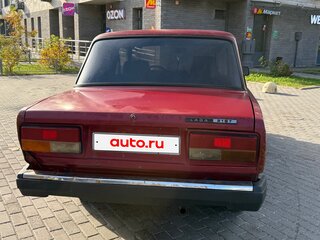2007 Lada (ВАЗ) 2107, пурпурный, 99000 рублей, вид 4