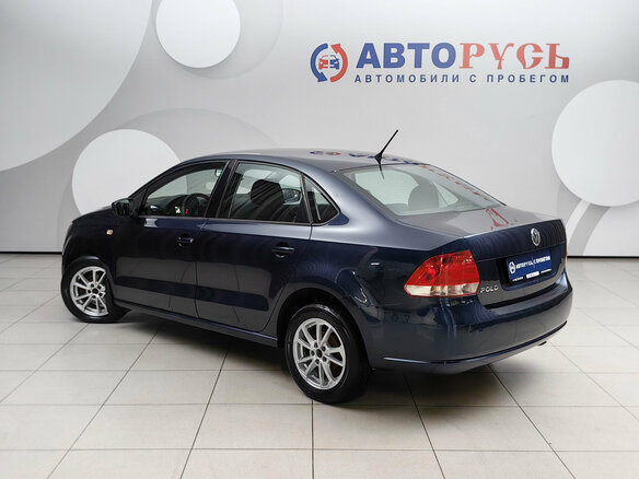 2015 Volkswagen Polo V, синий, 799000 рублей - вид 1