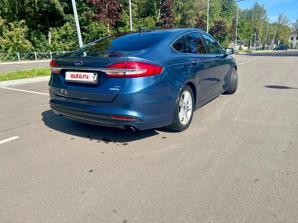 2018 Ford Fusion (North America) II Рестайлинг, синий, 1300000 рублей - вид 7
