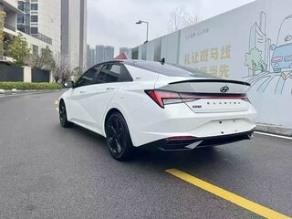 2022 Hyundai Elantra VII (CN7), белый, 1199777 рублей, вид 4