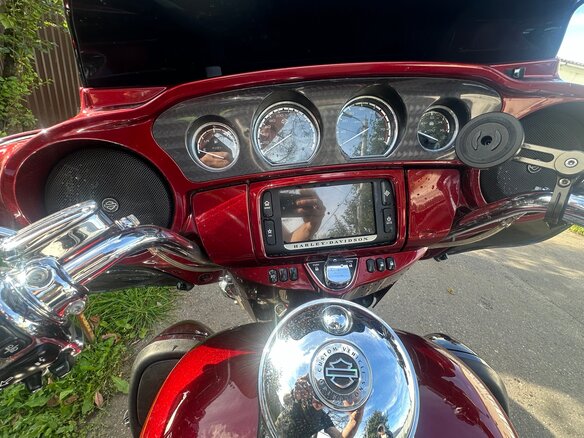 2014 Harley-Davidson Electra Glide, красный, 1550000 рублей - вид 12