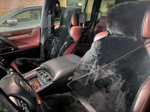 2017 Lexus LX 570 III Рестайлинг 2, белый, 9750000 рублей - вид 9